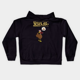 pavo navideño Kids Hoodie